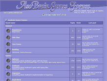 Tablet Screenshot of forums.asobrain.com